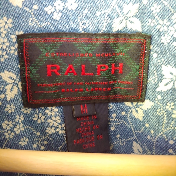 Ralph Ralph Lauren Denim Jacket Vintage Size Medium - Picture 13 of 13